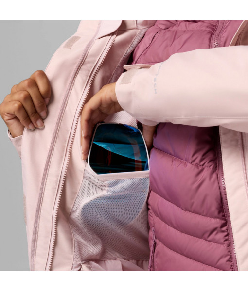Manteau Columbia Whirlibird V Interchange Femme, Mineral Pink