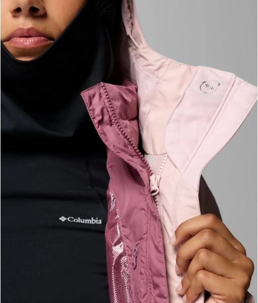 Manteau Columbia Whirlibird V Interchange Femme, Mineral Pink