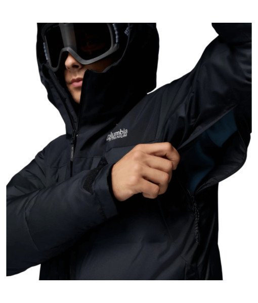 Manteau Columbia Glacier Ridge Down Homme, Noir