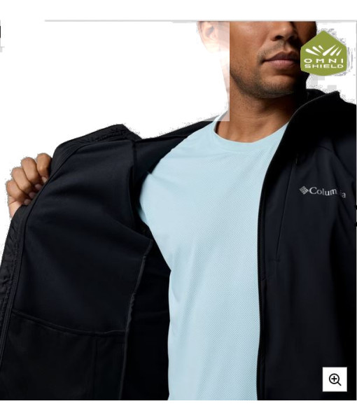 Manteau Columbia Trailborne Homme, Noir