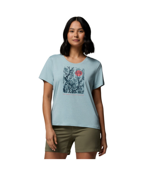 T-shirt Columbia Parsons Point Femme, Marine Light