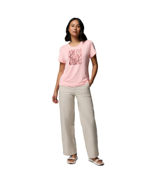 T-shirt Columbia Parsons Point Femme,  Sable Rosé
