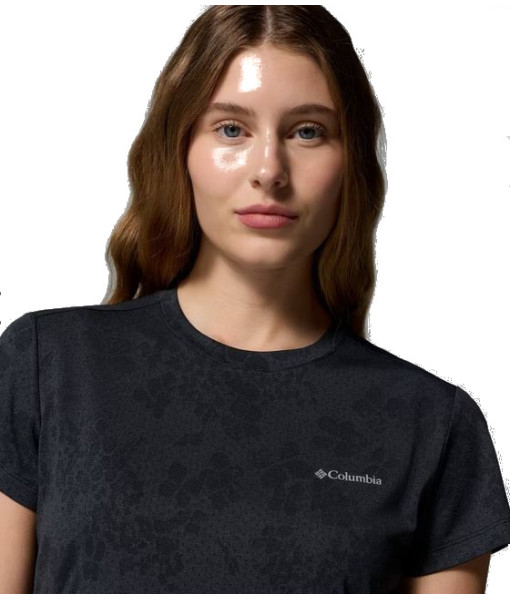 T-shirt Columbia Bluebird Canyon II Femme, Noir