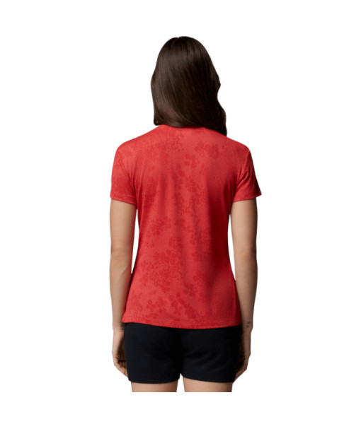 T-shirt Columbia Bluebird Canyon II Femme, Poppy Red