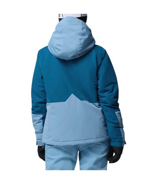 Manteau Columbia Alpine Echo Isolé Femme, Rainy Day/Bleu Phoenix