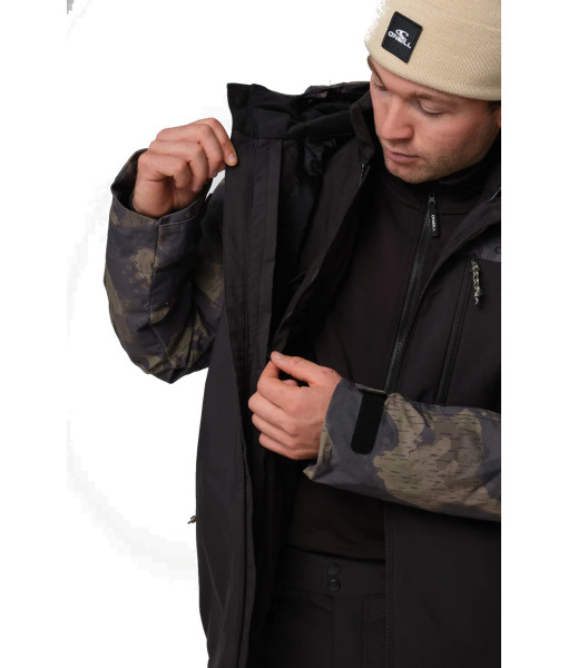 Manteau O'Neill Duotone Snow 3-en-1 Homme, Noir Camo