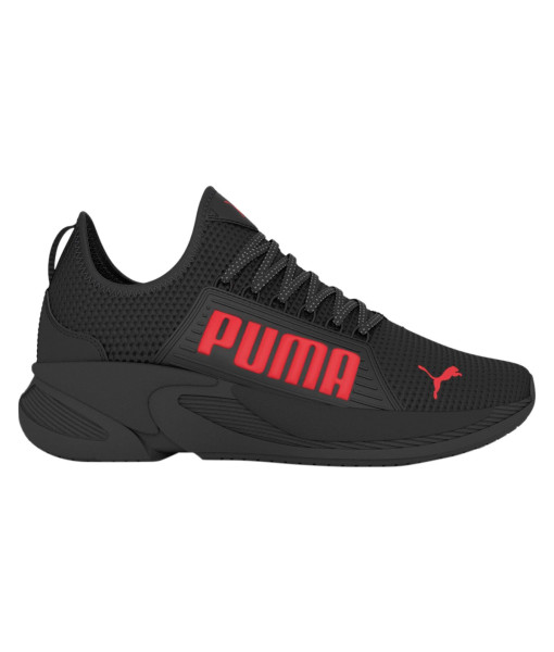 Puma Softride Premier Slip-on Homme, Noir/Rouge/Gris