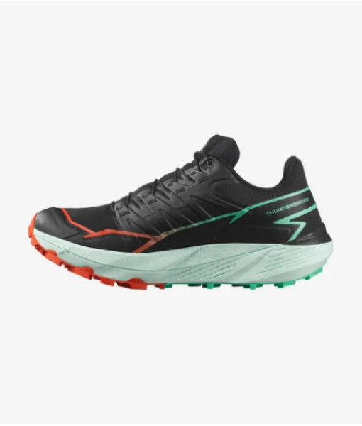 Salomon Thundercross, Femme, Noir/Cerise/Vert Électrique