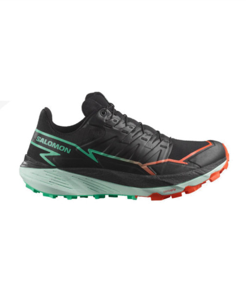 Salomon Thundercross, Femme, Noir/Cerise/Vert Électrique