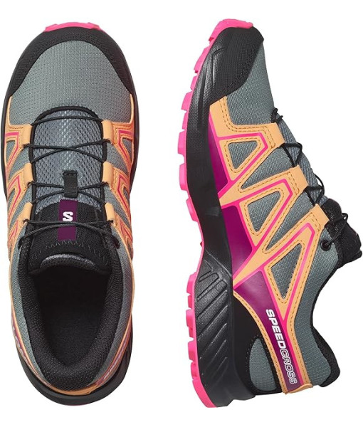 Salomon Speedcross Junior, Sage/Papaye/Rose