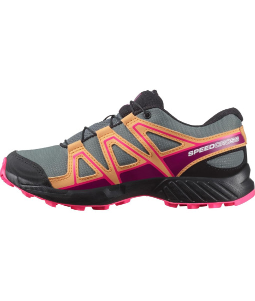 Salomon Speedcross Junior, Sage/Papaye/Rose