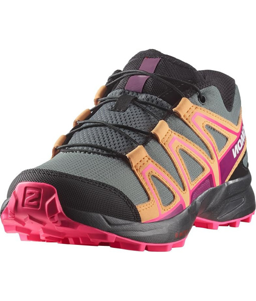 Salomon Speedcross Junior, Sage/Papaye/Rose