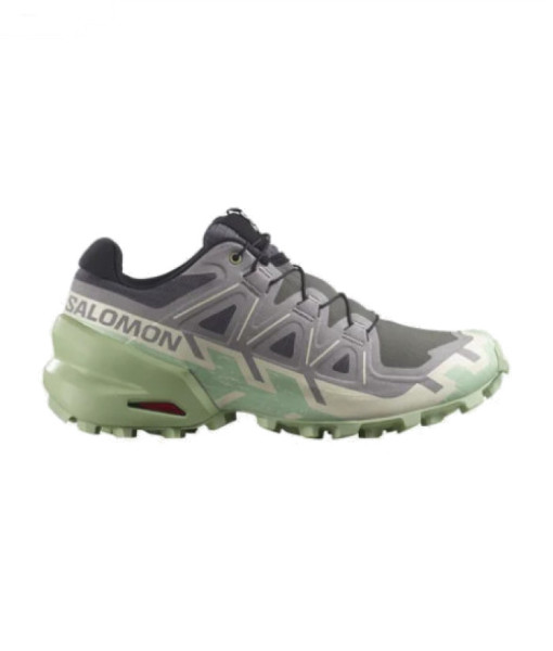Salomon Speedcross 6, Femme, Castle Rock/Vanille/vert