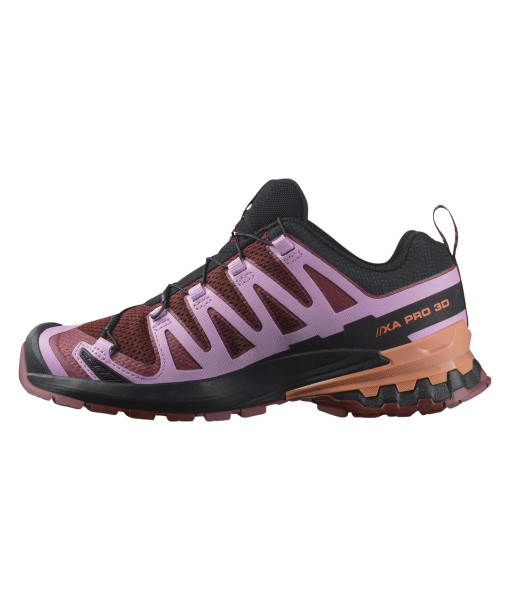 Salomon XA Pro 3D V9 Femme, Rum/Orchid/Clay