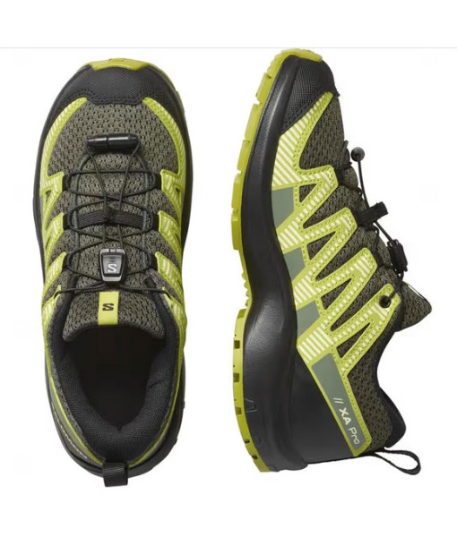 Salomon XA Pro V8 Junior, Urban Chic/Black/Citron
