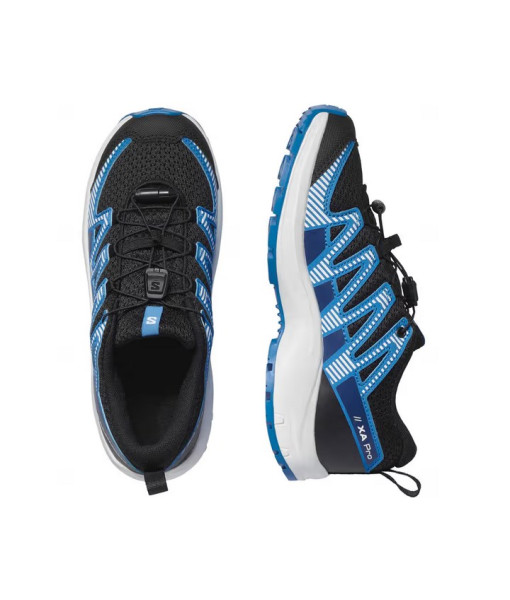 Salomon XA Pro V8 Junior Noir/Blanc/Bleu