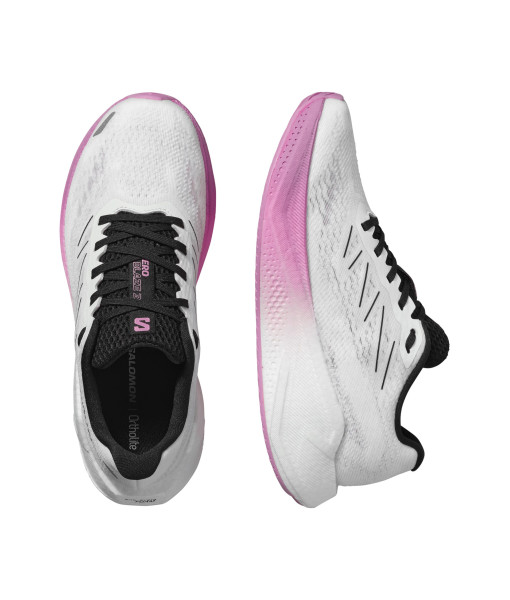 Salomon Aero Blaze 3 Femme, White/Black/Cyclamen