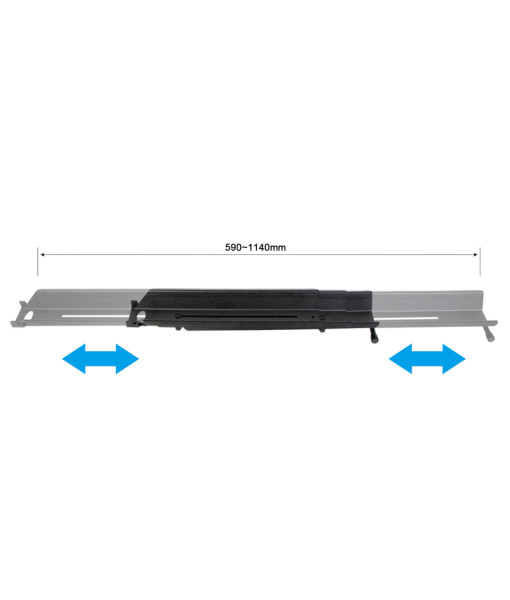Rampe Buzz E-Ramp Téléscopique, Acier Noir
