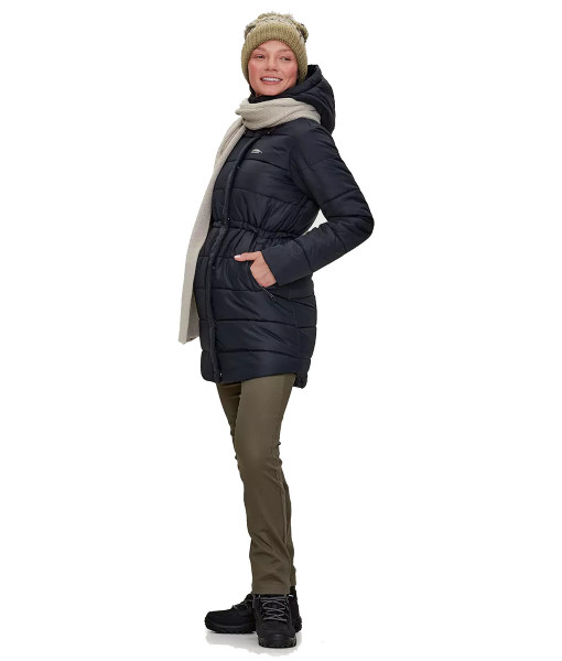 Manteau Chlorophylle Louisa Femme, Pure Black