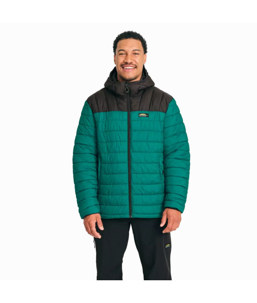 Manteau Chlorophylle Lytton Isolé Homme, Menthe/Noir Pur