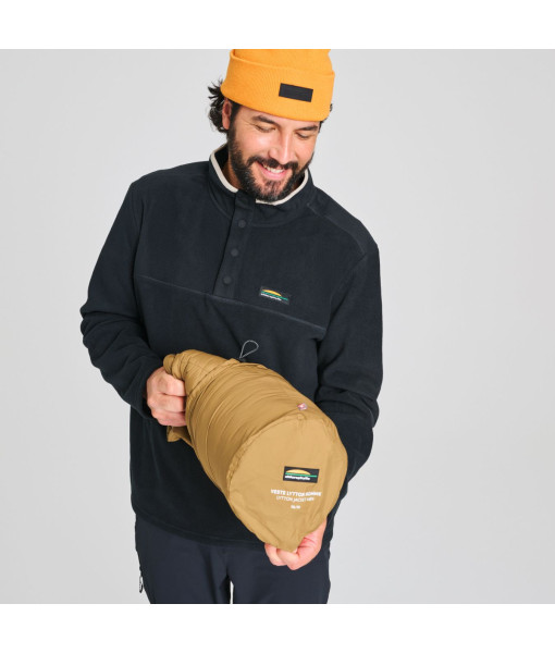 Manteau Chlorophylle Lytton Capuchon Homme, Cèdre Rustique/Noir Pur