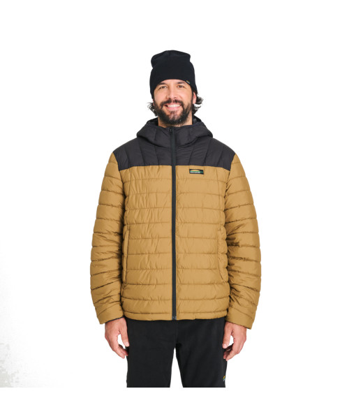 Manteau Chlorophylle Lytton Capuchon Homme, Cèdre Rustique/Noir Pur