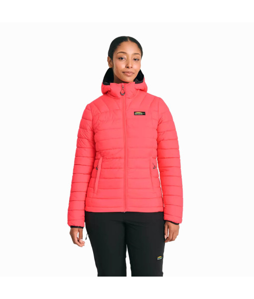 Manteau Chlorophylle Lytton Isolé Femme, Rose Tahiti