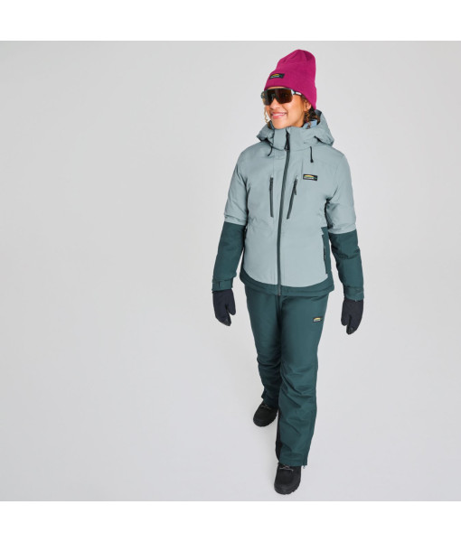 Manteau Chlorophylle Eira Femme, Pierre Bleu/Taiga