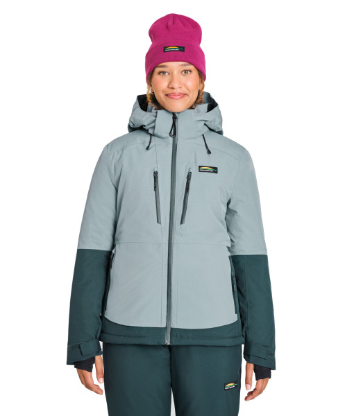 Manteau Chlorophylle Eira Femme, Pierre Bleu/Taiga