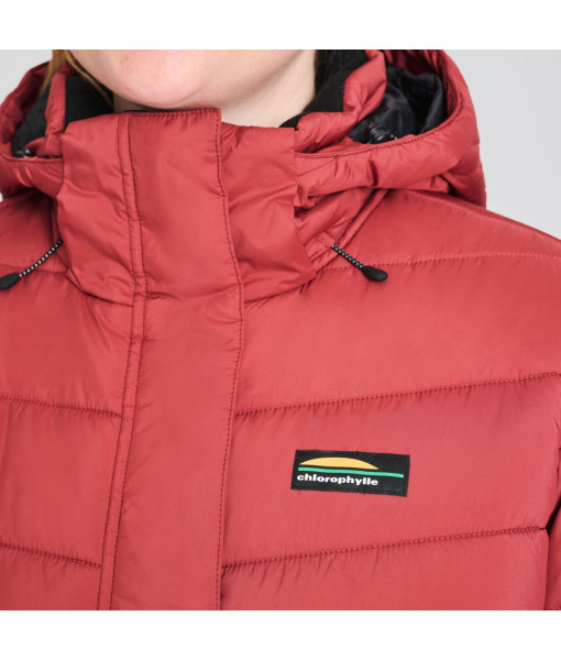 Manteau Chlorophylle Lana Femme, Rose Noir