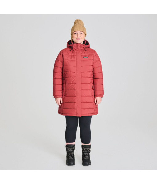 Manteau Chlorophylle Lana Femme, Rose Noir