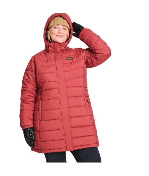Manteau Chlorophylle Lana Femme, Rose Noir