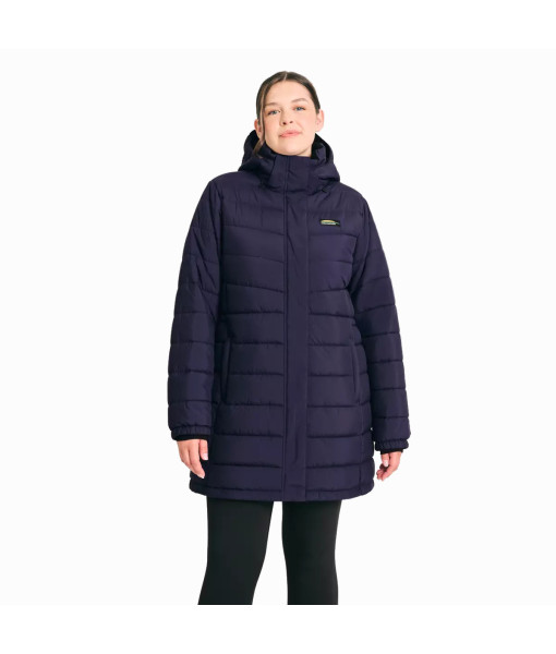 Manteau Chlorophylle Lana Isolé Femme, Noir Pure