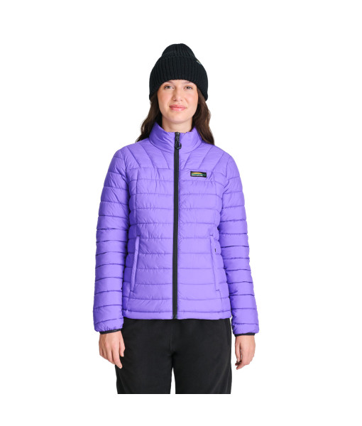 Manteau Chlorophylle Lytton Isole Femme, Violet Néon