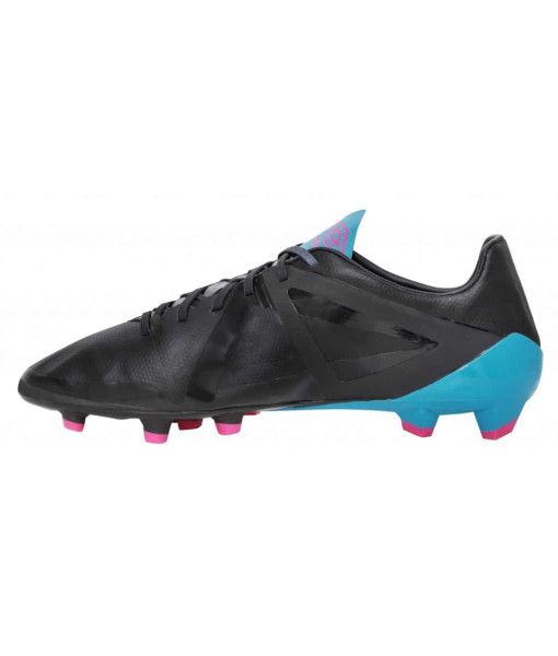 Soulier Soccer Umbro Velocita Club, Noir/Bleu/Rose, Femme Gr:10.5