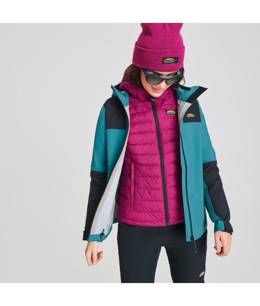 Manteau Chlorophylle Baffin Femme, Sarcelle Givré / Noir Pur