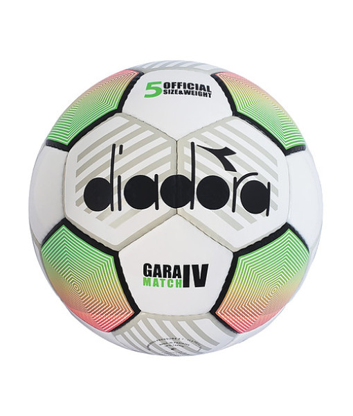 Ballon Soccer Diadora Gara IV Match, Vert/Orange/Noir