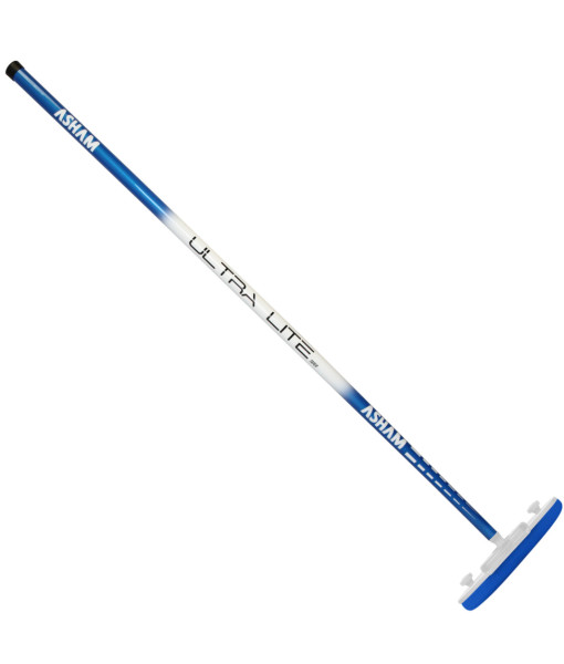 Balai Asham Taper Grip V2 Bleu, Tete Unifit Blanc
