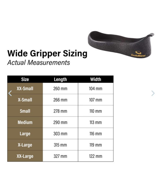 Gripper Goldline, Noir