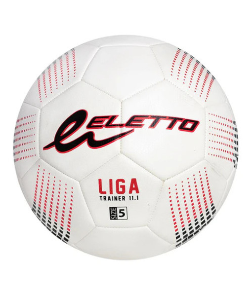 Ballon Soccer Eletto Liga Trainer 11.1, Blanc/Rouge/Noir