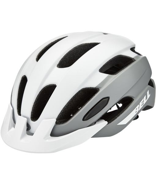Casque Bell Trace Blanc/Silver, Universal S/M