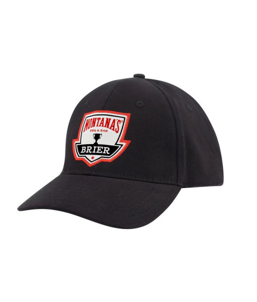 Casquette Goldline Brier Montana's, Noir