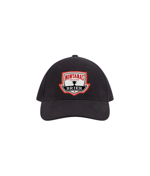 Casquette Goldline Brier Montana's, Noir