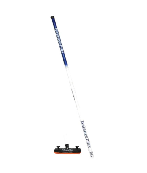 Balai Balance Plus Carbon Fiber EQ White/Blue, Tête LS 7'' Black
