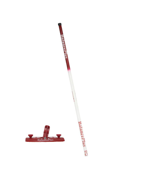 Balai Balance Plus Carbon Fiber EQ Blanc/Rouge, Tête RS 7