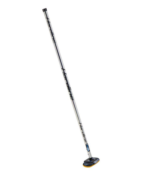 Balai Hardline Chrome Silver, Tête Noir / Jaune