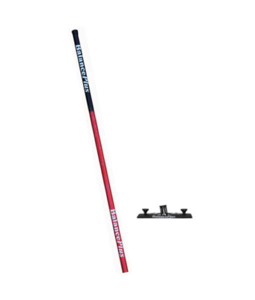 Balai Balance Plus Comp-Lite Rouge/Noir, Tête RS7