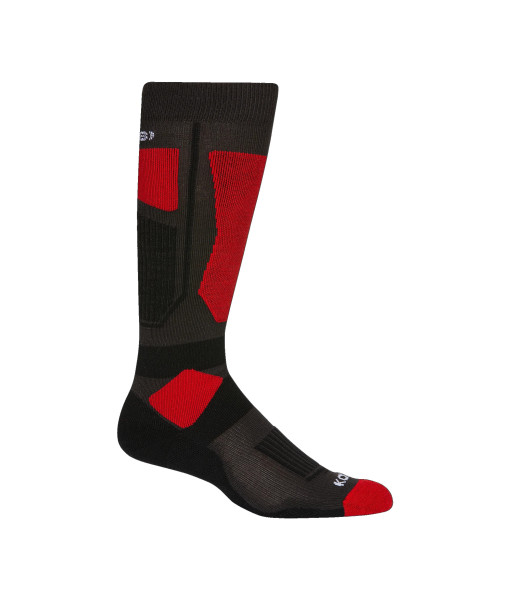 Bas Kombi The Prima Tech Unisex, Noir/Rouge