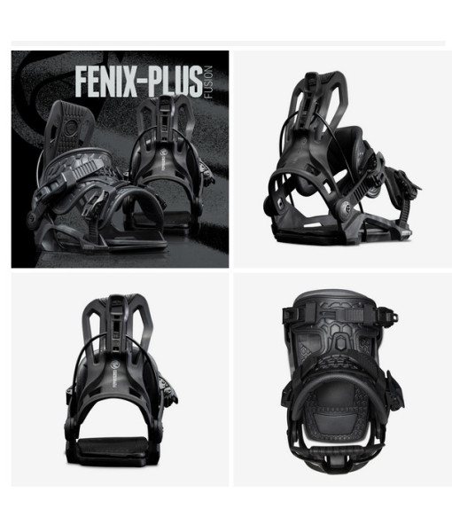 Fixation Flow Fenix-Plus Fusion Homme, Gunmetal Black
