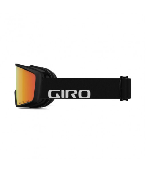 Lunette Giro Index 2.0 Black Wordmark (OTG), Vivid Ember